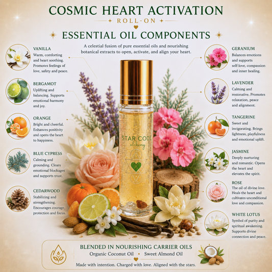 COSMIC HEART ACTIVATION Essential Oil Roll On