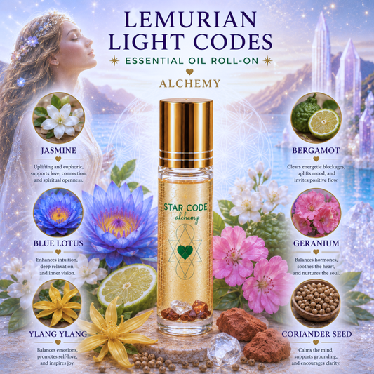 LEMURIAN LIGHT CODES Essential Oil Roll On