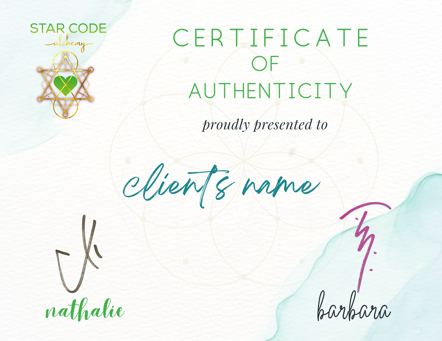 CUSTOM BLEND ALCHEMY Package