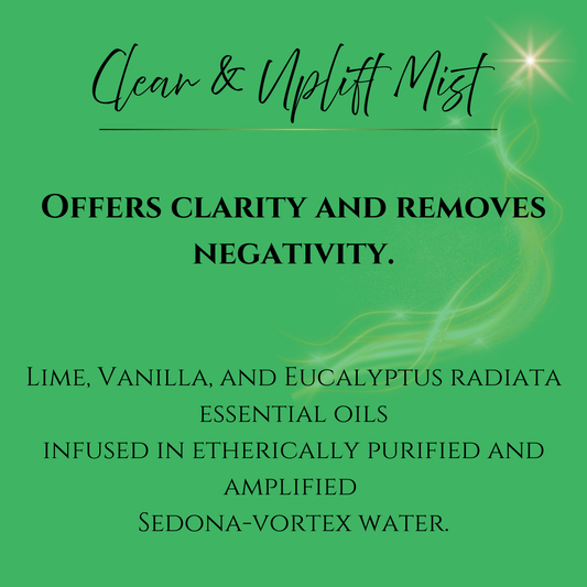 TEAM LIGHT CLEAR & UPLIFT Botanical Mist