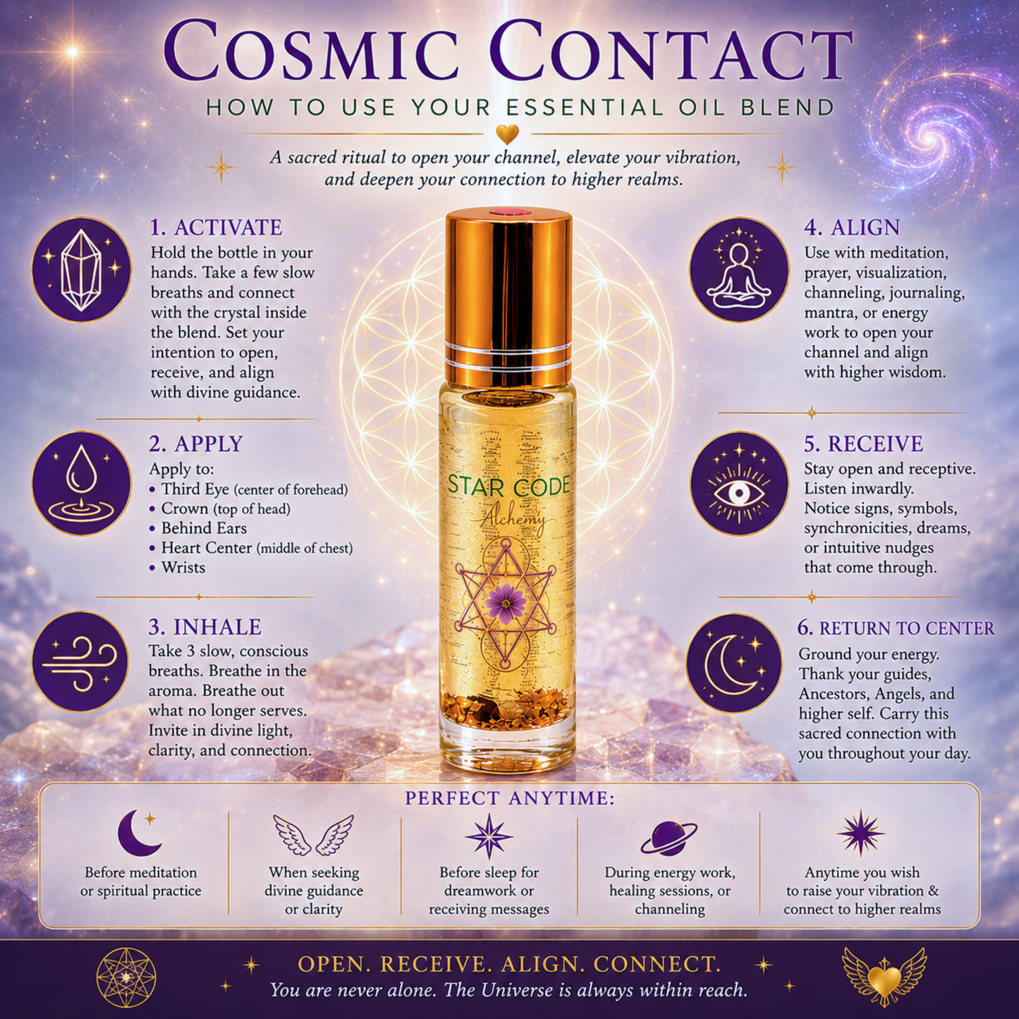 COSMIC CONTACT Essential Oil Roll On