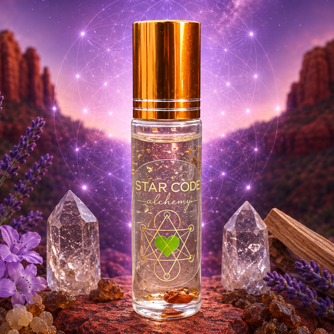 Crown Chakra essential oil roll-on — STAR CODE Alchemy Sedona