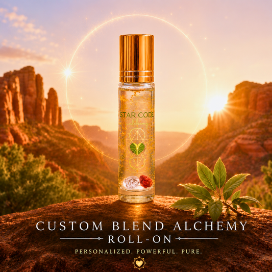  Custom essential oil roll-on blend — STAR CODE Alchemy Sedona