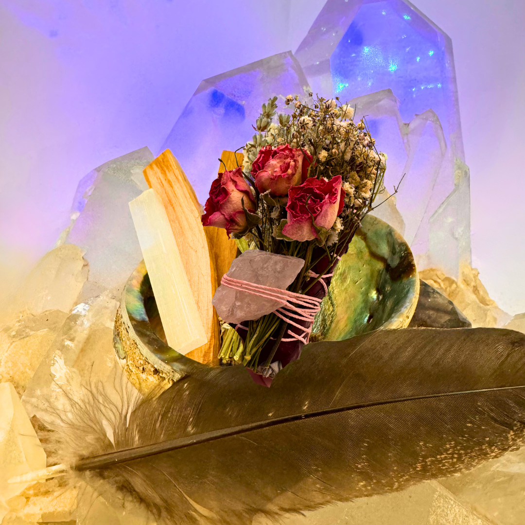 SEDONA ULTIMATE ROSE SAGE ENERGY CLEARING KIT