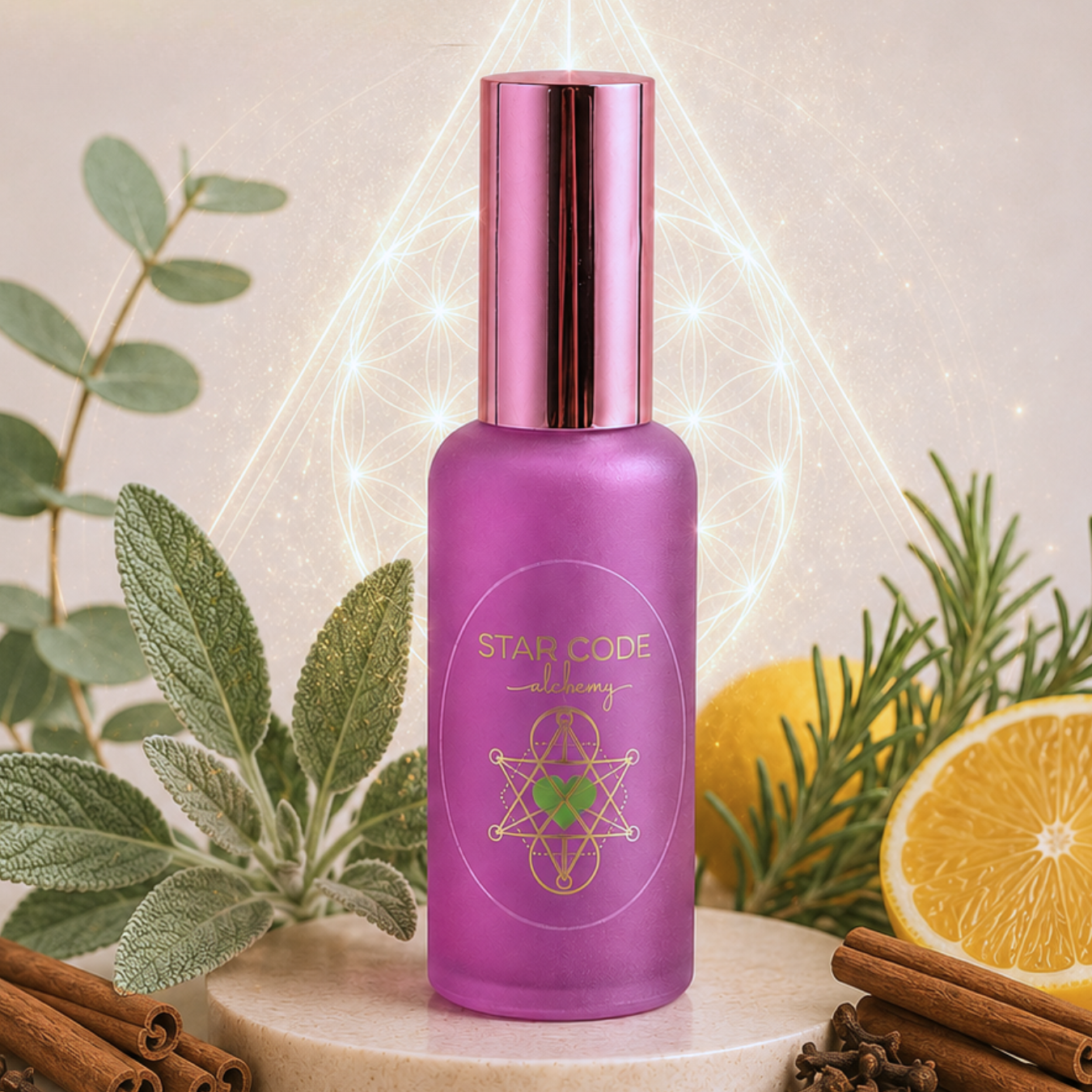  Team Light Angelic Shield botanical mist — STAR CODE Alchemy Sedona